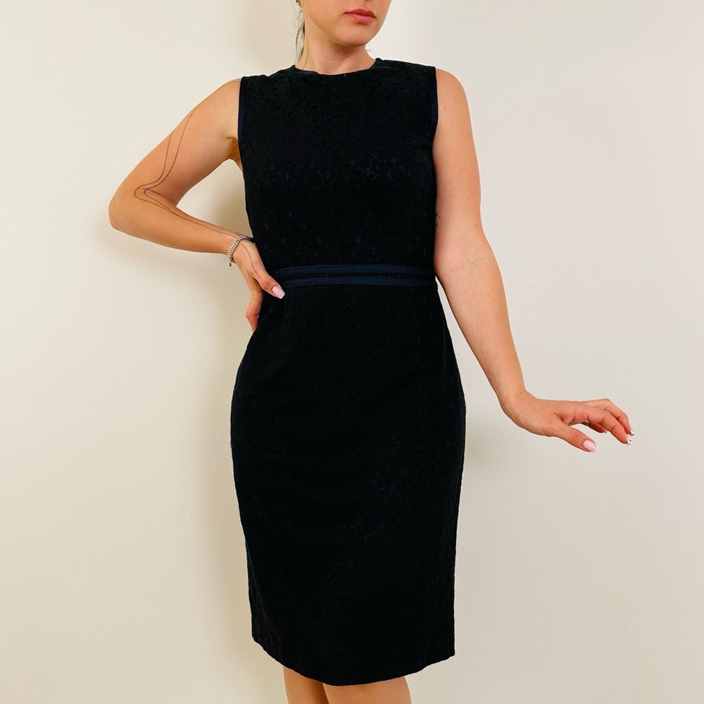 Reiss Sleeveless Lace Sheath Dress - Picture 2 of 15
